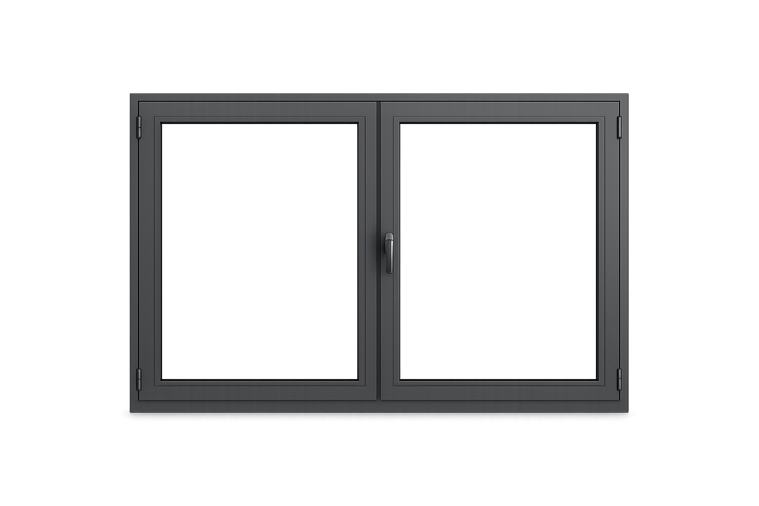 Fenêtre aluminium 2 vantaux