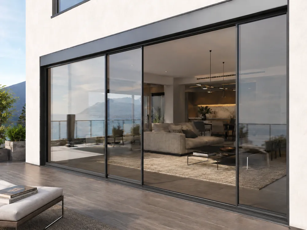 Baie coulissante aluminium