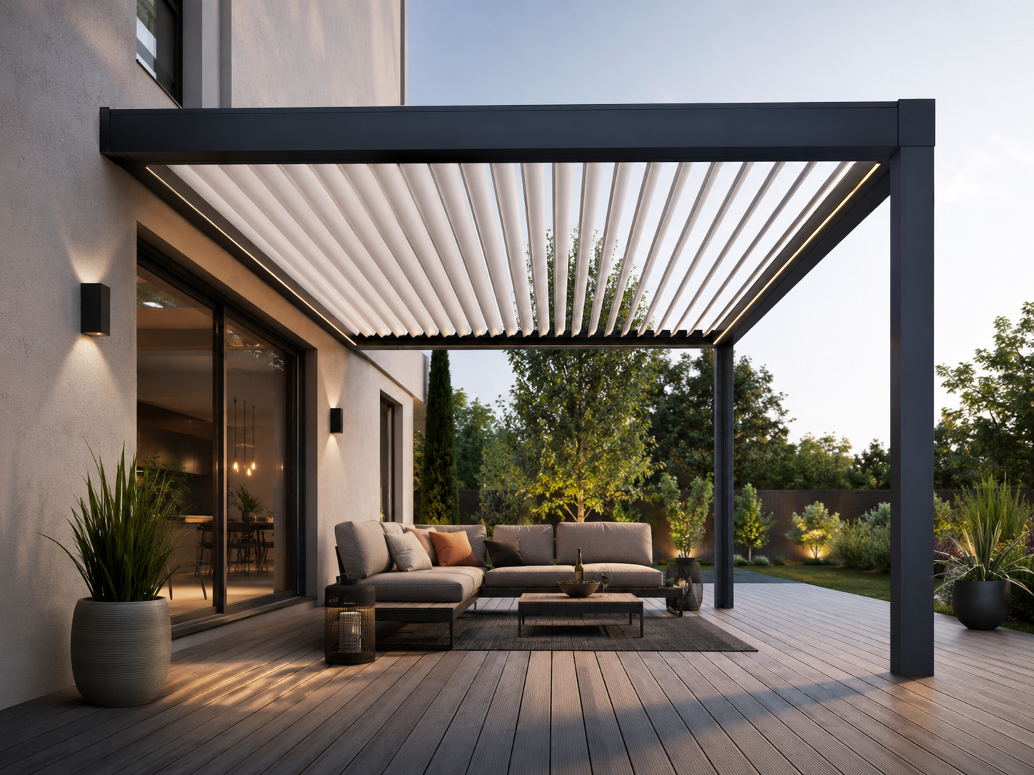 Pergola bioclimatique